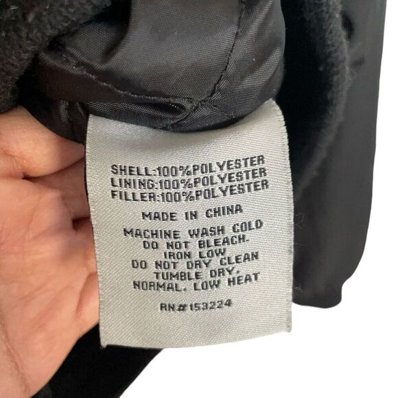 rainforest black bomber jacket XL - Picture 8 of 8